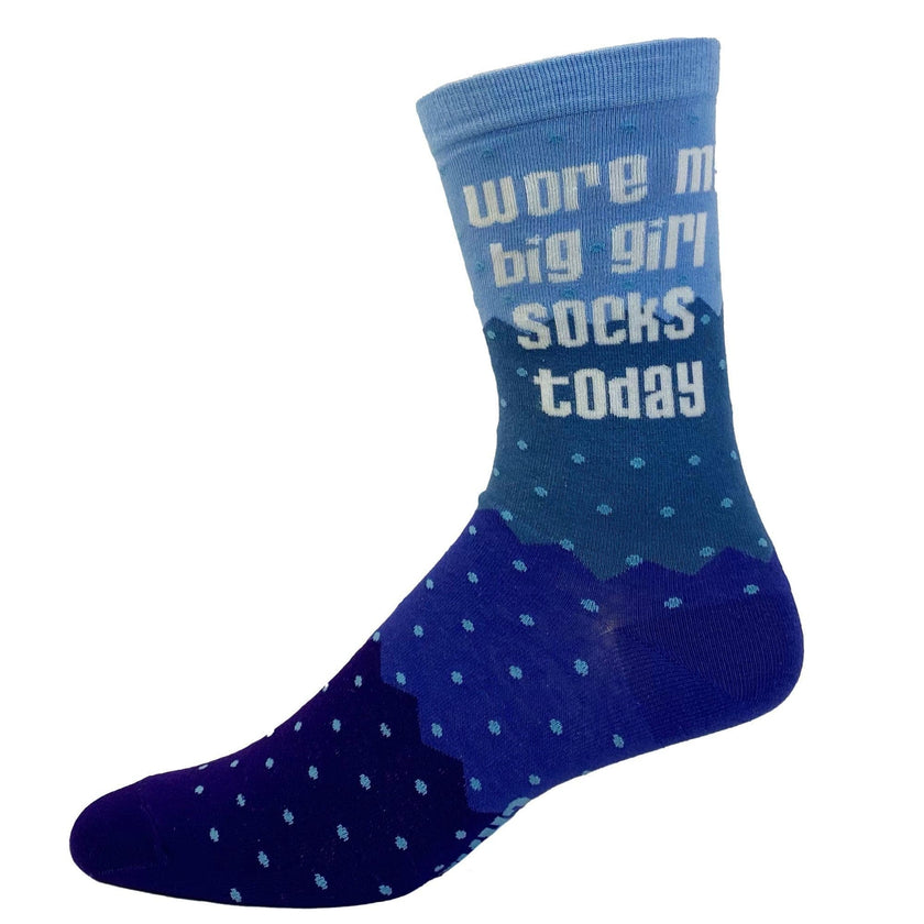 Wore My Big Girl Socks Today Women's Crew Socks image 1
