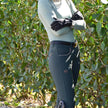 Evolution Full Seat Breeches - Spruce & Rose Gold