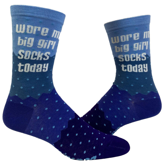 Wore My Big Girl Socks Today Women's Crew Socks image 0
