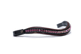 The Bordeaux Black Patent Leather Snaffle Bridle