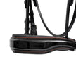 🤎 The Aachen Rolled Black Patent Leather Double Bridle