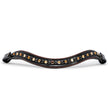 🤎 The Aachen Rolled Black Patent Leather Snaffle Bridle