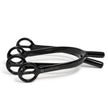 Gloss Black Long Shank Spurs