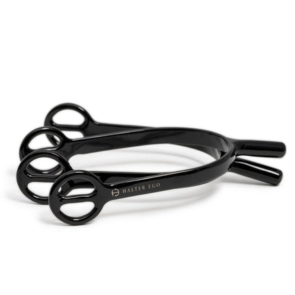 Gloss Black Long Shank Spurs