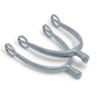 Antique Silver Spurs with 3D Shank