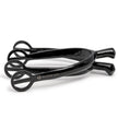Gloss Black Spurs With 3D Shank