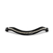 Valentina Black Patent Sparkle Snaffle Bridle
