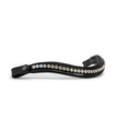 Valentina Black Patent Sparkle Snaffle Bridle