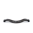 Ocala Black Patent Leather Snaffle Bridle With Removable Flash