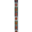 El Valle  - Sage Green, Willow & Silver Cognac Leather Polo Belt