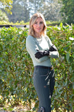 Evolution Full Seat Breeches - Spruce & Rose Gold
