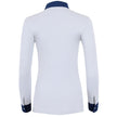Roxana - Black & Luxe Gray Long Sleeve Riding Shirt