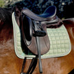 Satin Classic Dressage Saddle Pad - Mint Sorbet