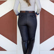 Evolution Heritage Denim Full Seat Breeches - Black