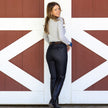 Evolution Heritage Denim Full Seat Breeches - Black