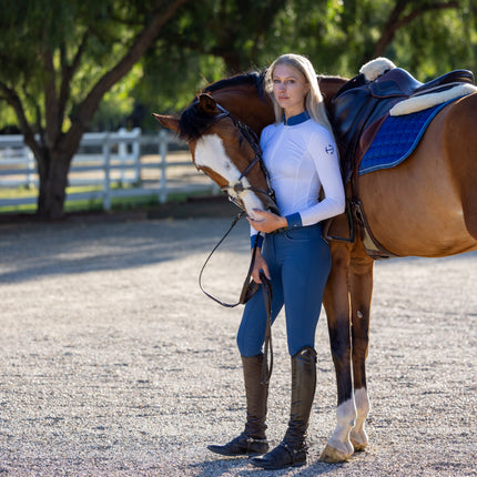 Evolution Knee Patch Breeches - Cadet Blue