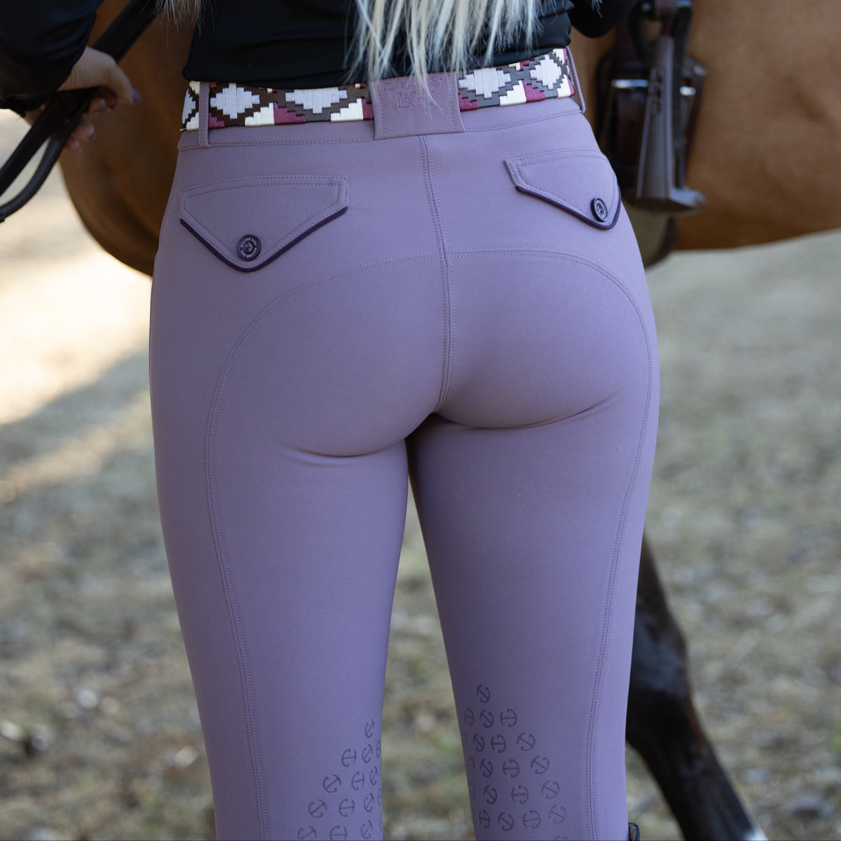 Evolution Knee Patch Breeches - French Lilac