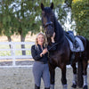 Evolution Full Seat Breeches - Jet Set Gray & Anthracite