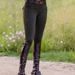 Kimberly Full Seat Breeches - Army Green