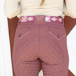 The Rosé Lumière Leather Polo Belt