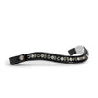 ❄️ Mont Blanc Black Patent Double Bridle With White Padding