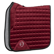 Satin Classic Dressage Saddle Pad (Full) - Crimson Rose
