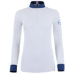 Roxana - Black & Luxe Gray Long Sleeve Riding Shirt